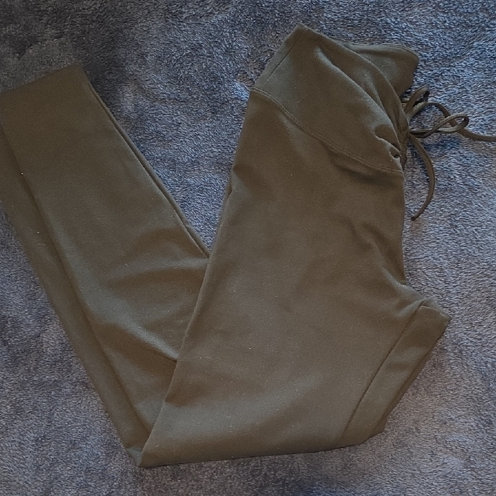 Pink Active Black Drawstring Top - Picture 2 of 3